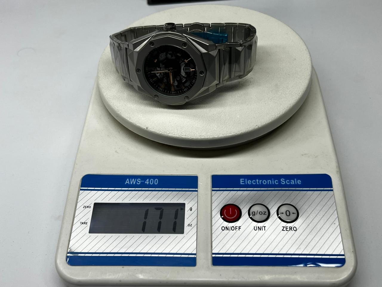 Hublot Cut Skeleton Silver - Image 6